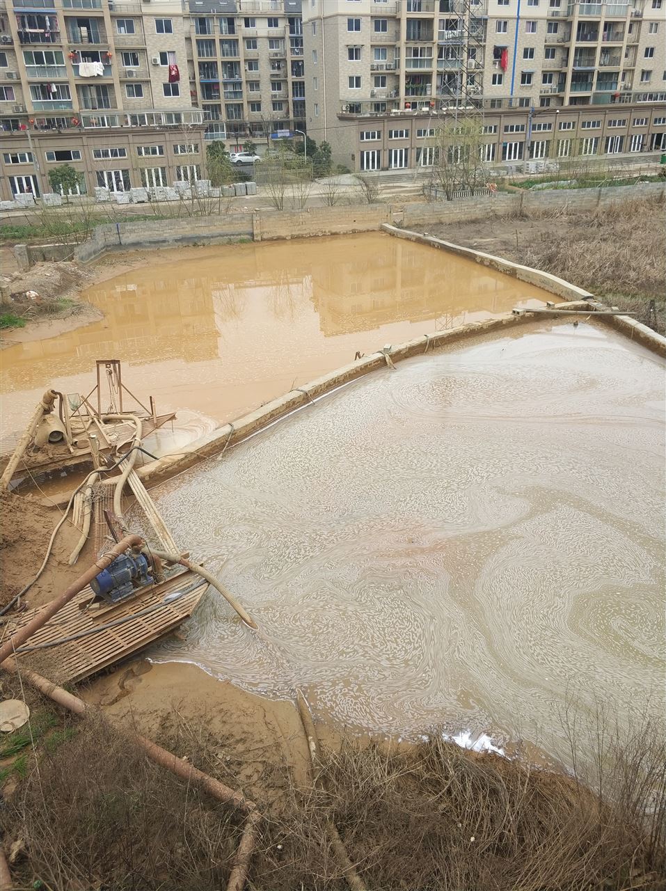 黄平沉淀池淤泥清理-厂区废水池淤泥清淤